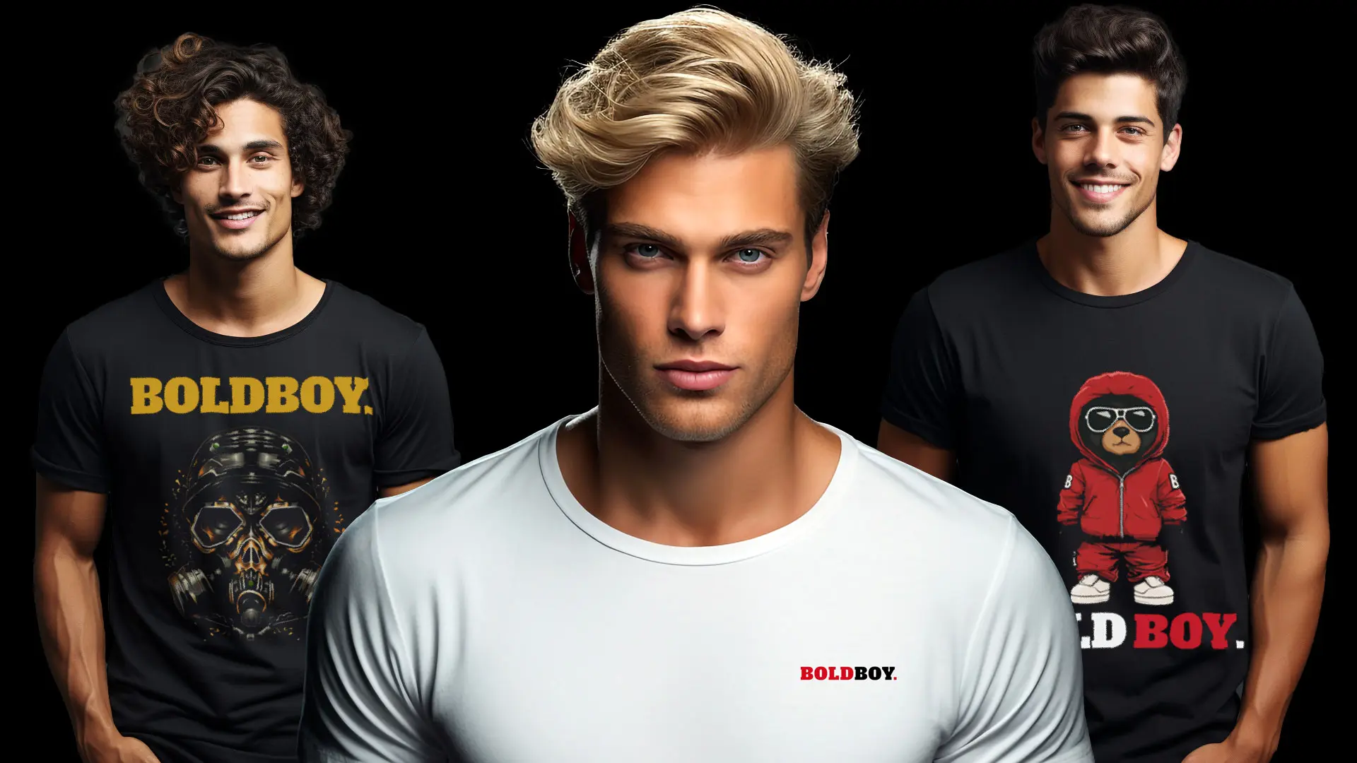 Bold Boy - Men Premium T-Shirts