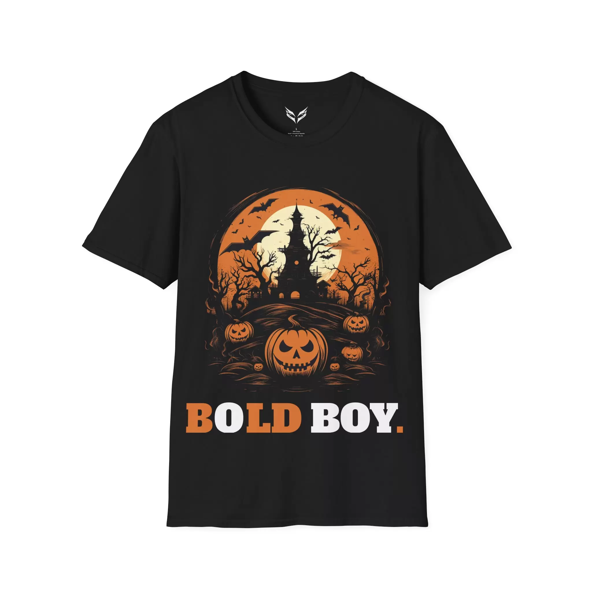 a black shirt with a graphic design on it