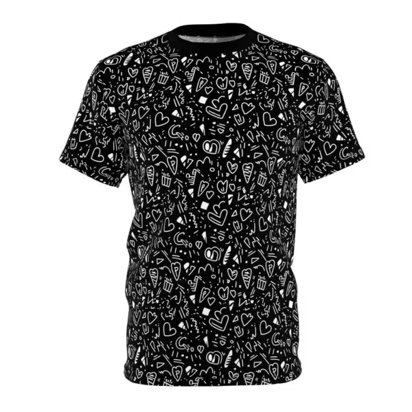 BoldBoy  Heart Pattern T-Shirt